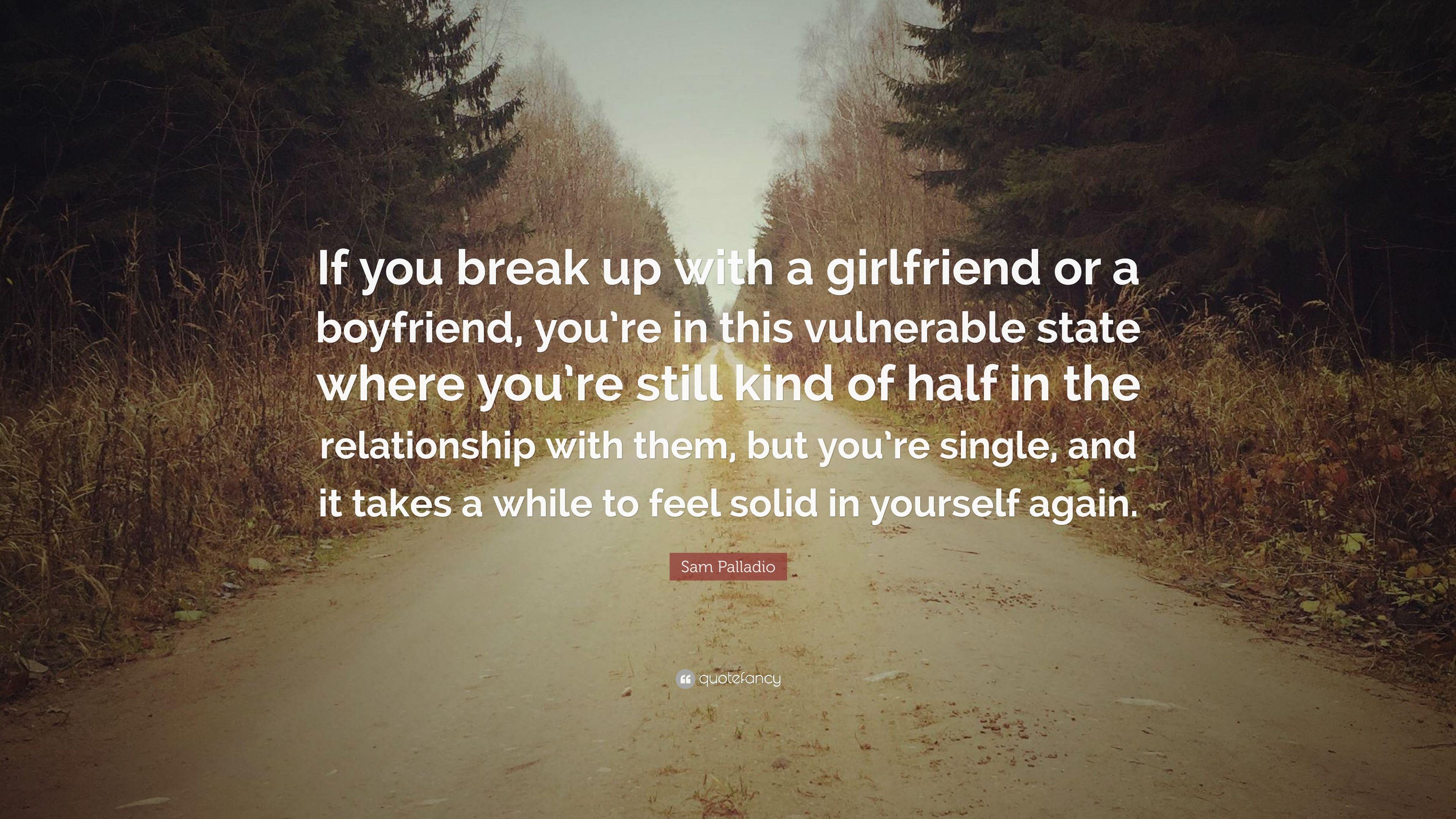 3840x2160 Sam Palladio Quote: “If you break up with a girlfriend or a