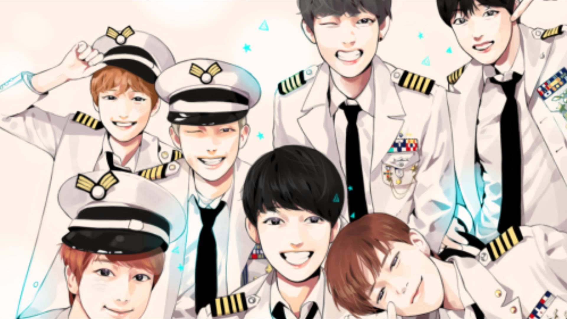 BTS Anime Desktop Wallpapers - Top Free BTS Anime Desktop ...