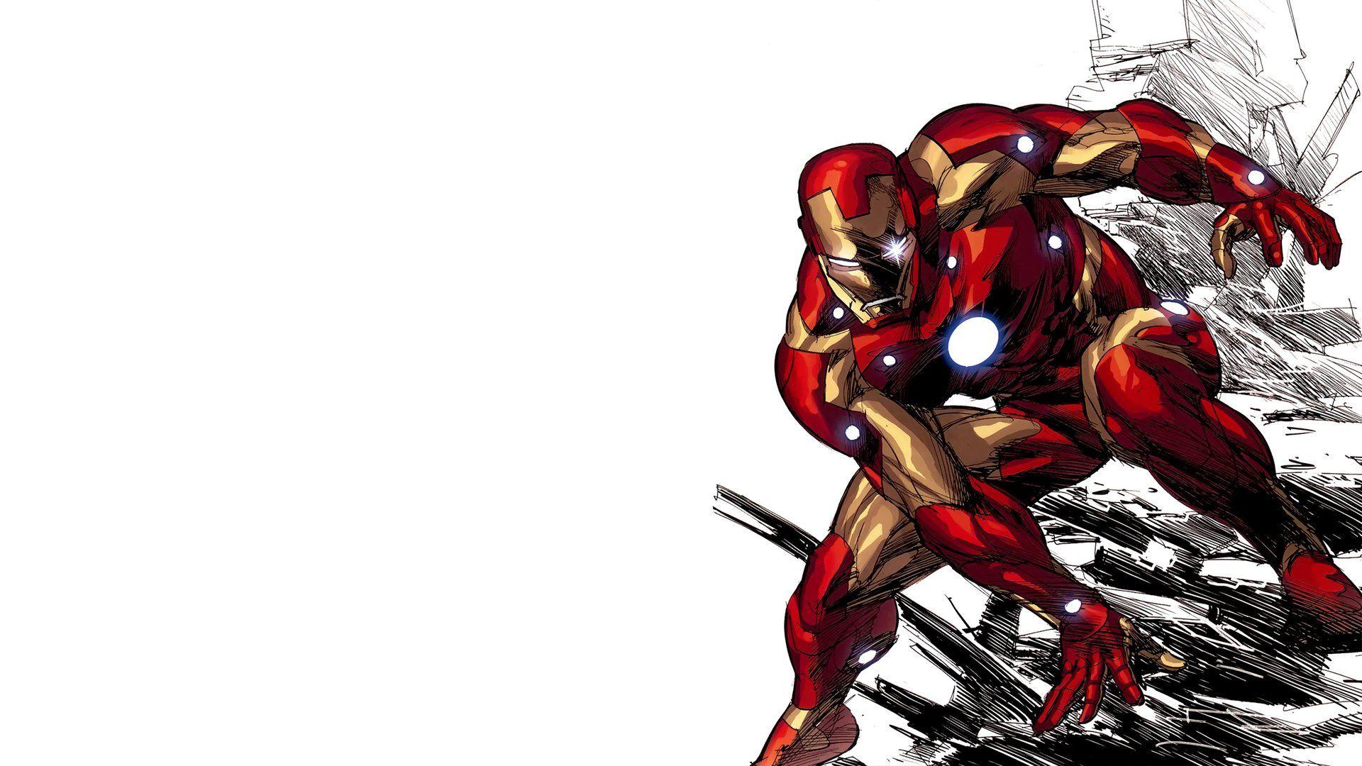 Wallpaper 4k Iron Man Captain America Fight Marvel Comics 4K Wallpaper  Wallpaper