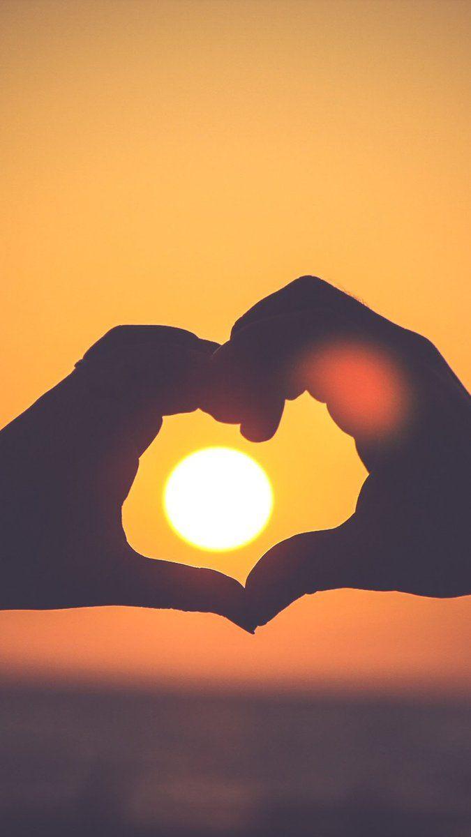 Sunset Heart Wallpapers - Top Free Sunset Heart Backgrounds ...