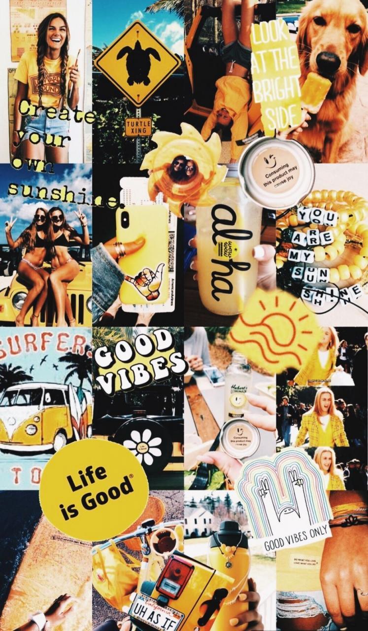 Yellow Aesthetic Collage Wallpapers Top Free Yellow Aesthetic Collage Backgrounds Wallpaperaccess How hipsters make their instagram photos look so damn good. yellow aesthetic collage wallpapers