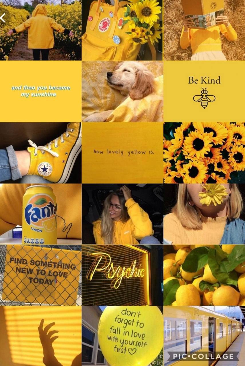 856x1280 Yellow aesthetic 2 wallpaper