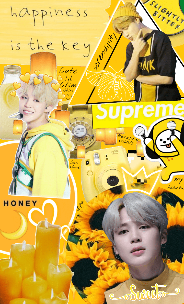 BTS Yellow Aesthetic Wallpapers - Top Free BTS Yellow Aesthetic