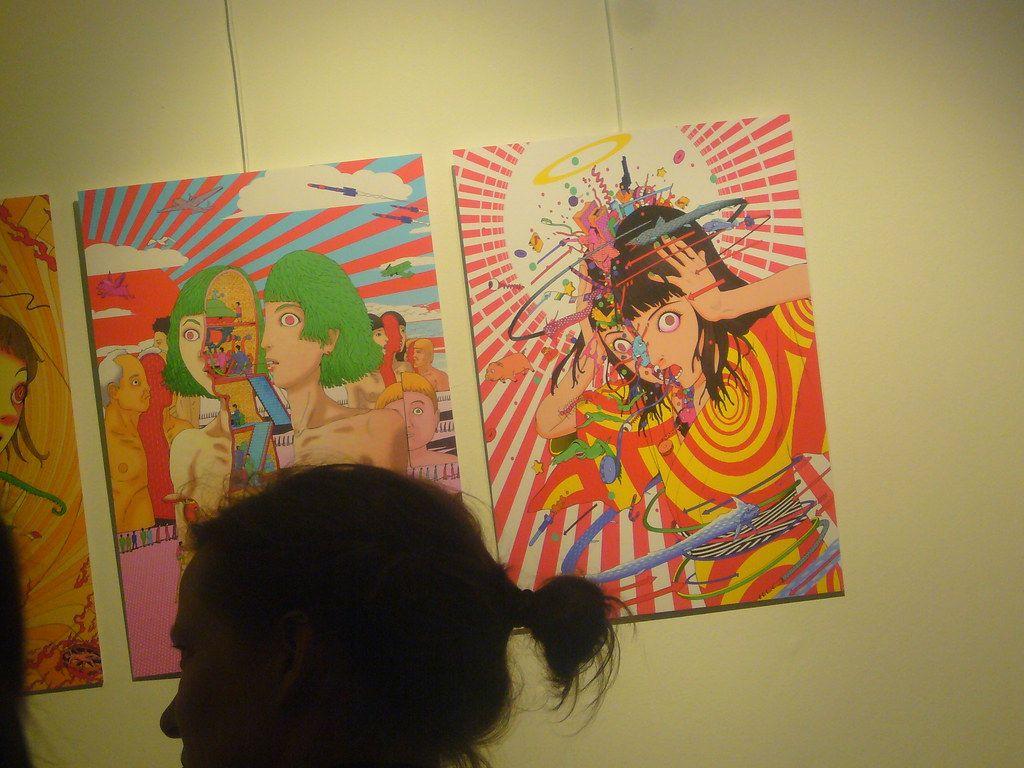 1024x768 Shintaro Kago. I'm in love with him