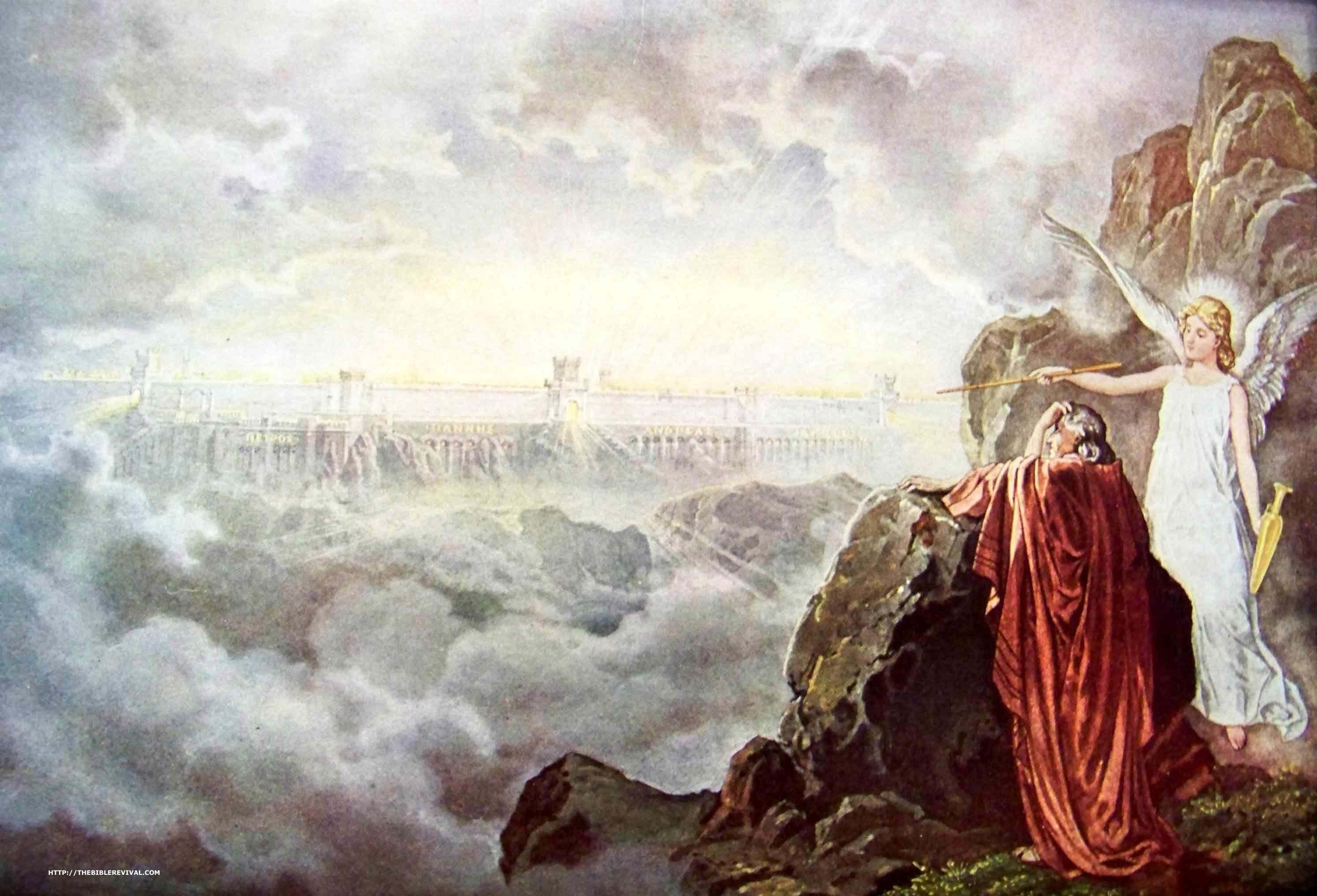 2988x2034 St John's Vision Of The New Jerusalem Revelation 21:9 23. Bible
