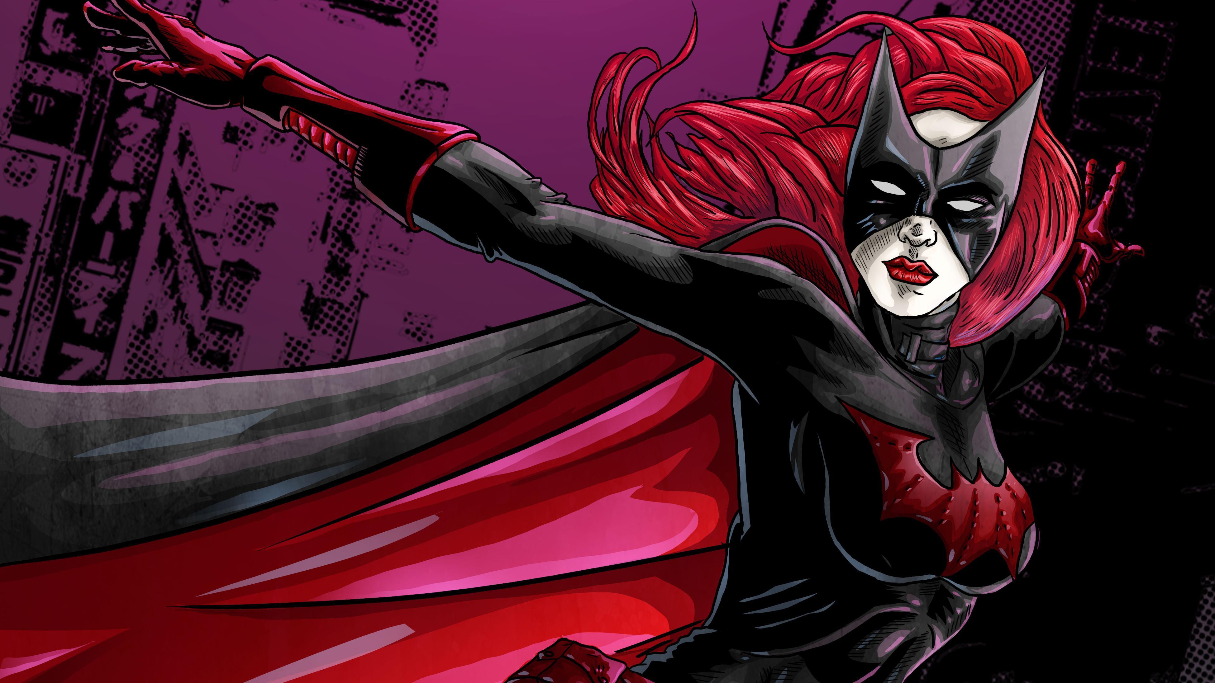 3900x2194 Batwoman Cartoon Wallpaper