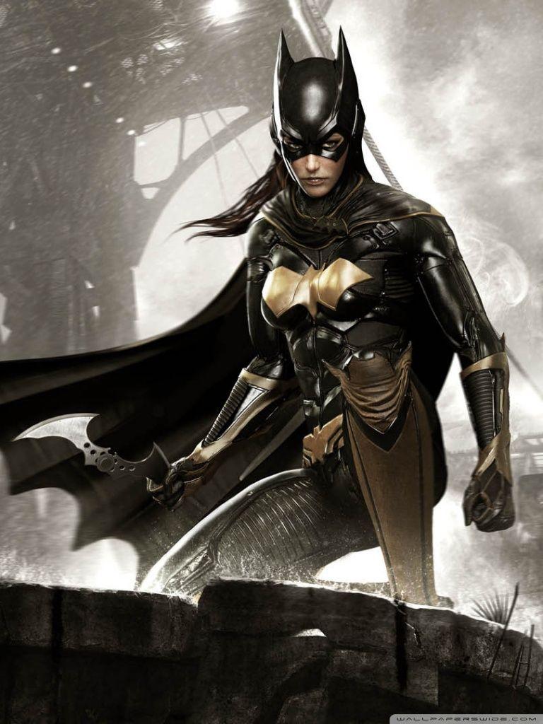 768x1024 Batman Arkham Knight Batgirl Ultra HD Desktop Background Wallpaper
