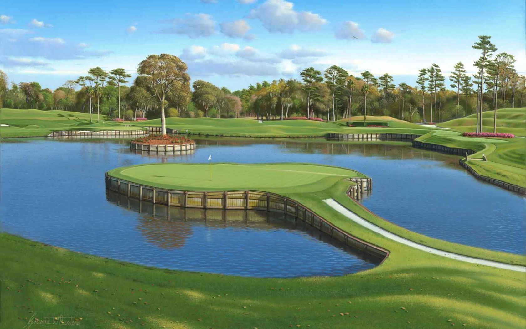 1680x1050 TPC Sawgrass Wallpaper
