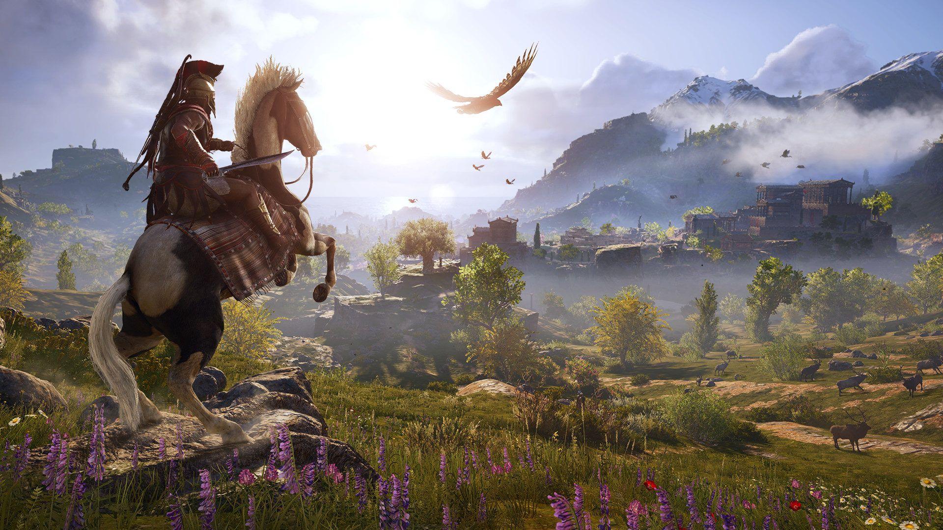 1920x1080 Assassin's Creed Odyssey Desktop Wallpaper 1. Computer