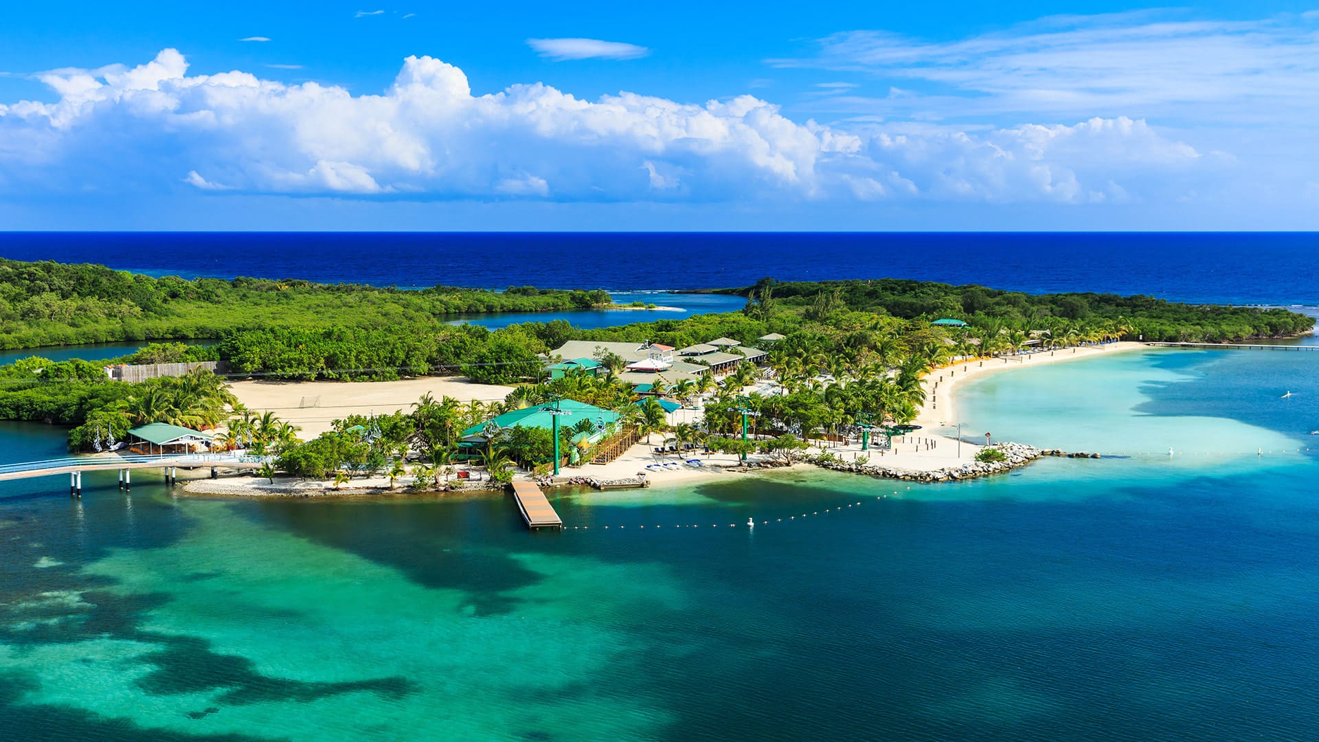 1920x1080 Roatán (Bay Islands), Honduras Fantasy Island All Inclusive Excursion. Norwegian Cruise Line
