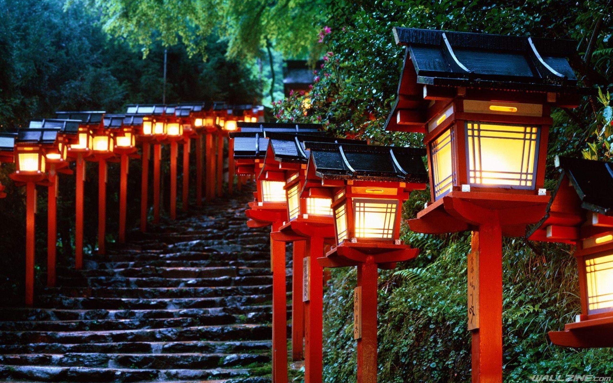 Wallpaper ID 444450  Anime Temple Phone Wallpaper Forest Japan Shrine  750x1334 free download