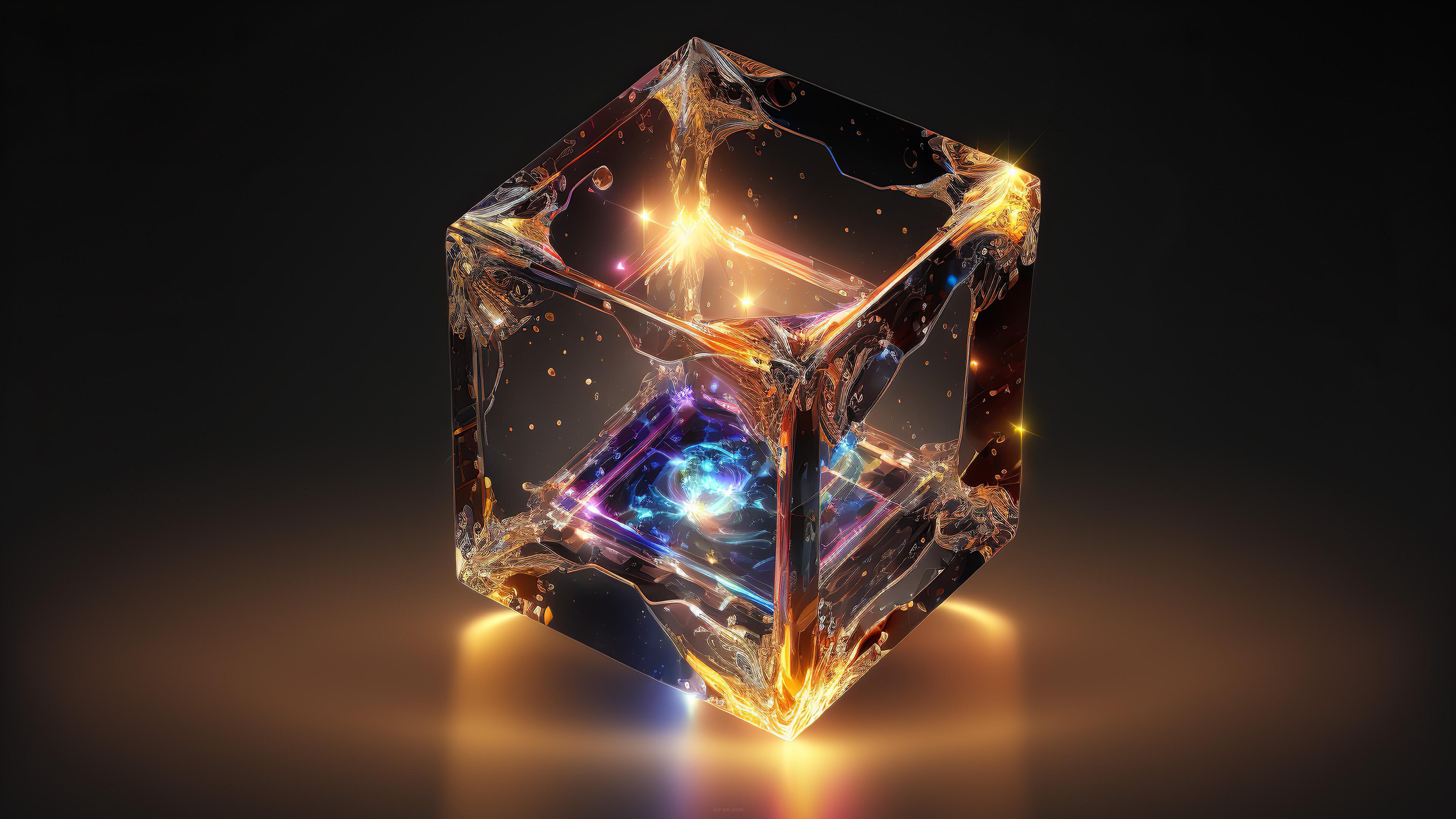 3840x2160 Hypercube 4K {3840x2160} by a.i