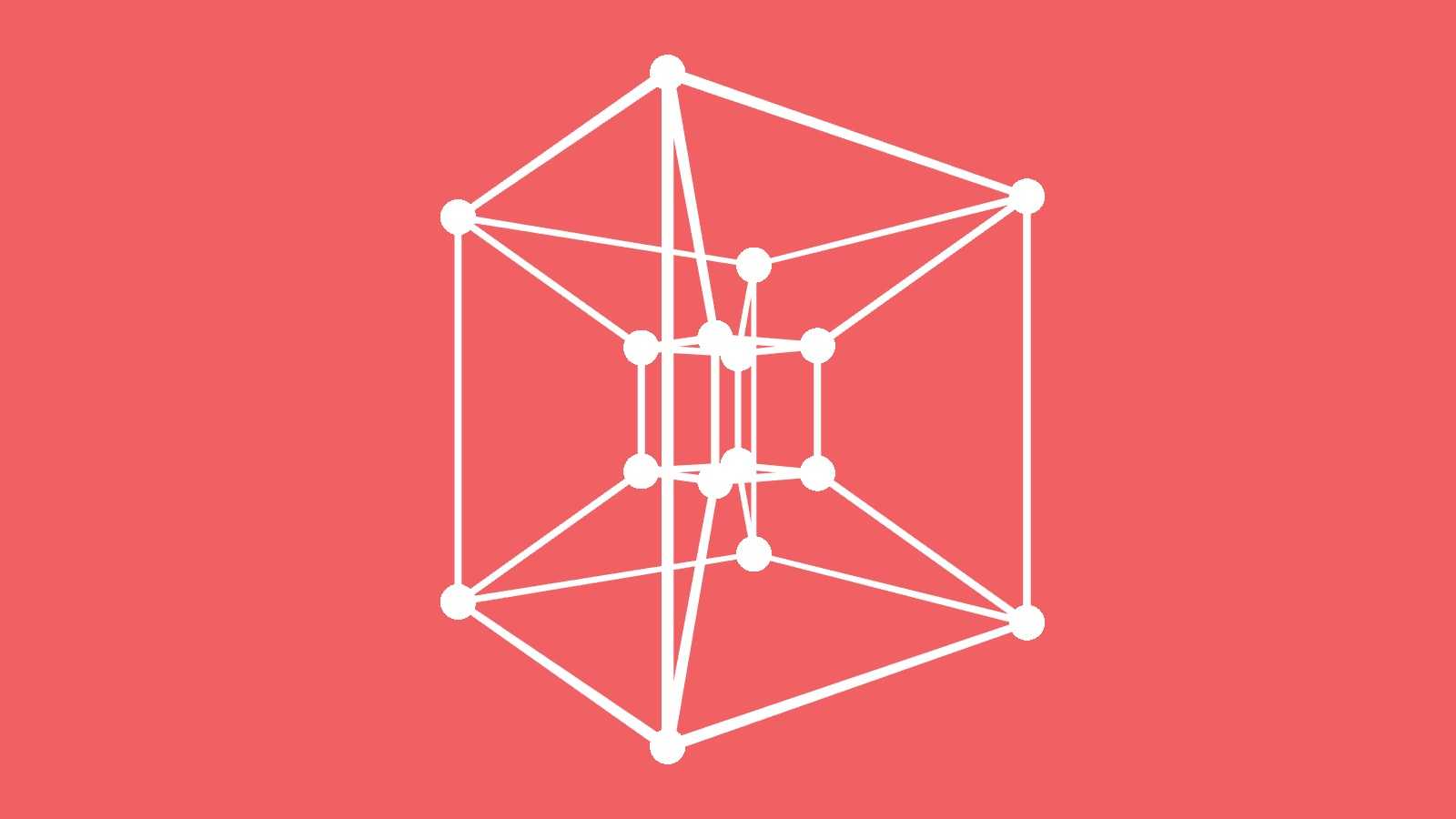 1600x900 4D Hypercube (aka 'Tesseract') / The Coding Train