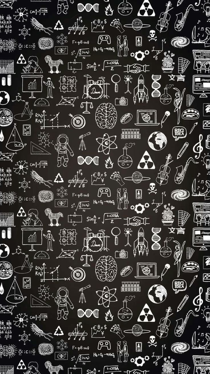 736x1308 Galaxy Chalkboard Wall Art