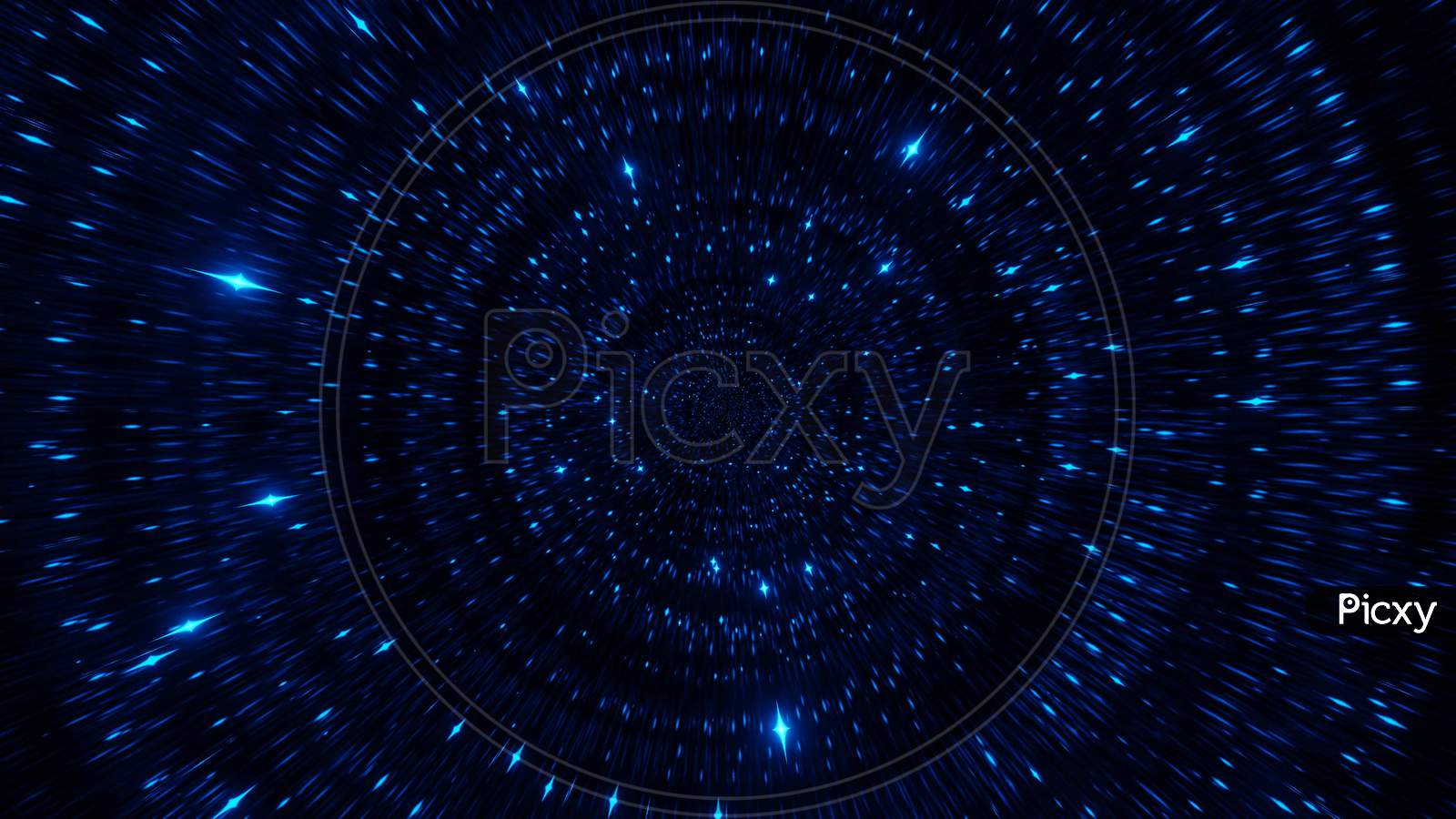 1600x900 Image Of Dark Blue Space Particles Science Fiction 3D Illustration Background Wallpaper Design Artwork FO814352 Picxy
