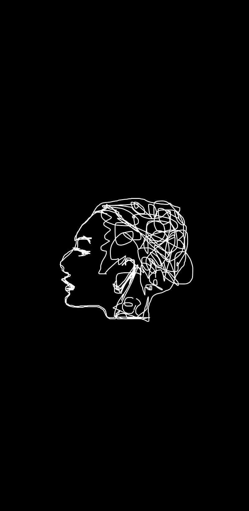 800x1644 Minimal, art, black, mininal, quotes, science, simple, space, tree, white, HD phone wallpaper