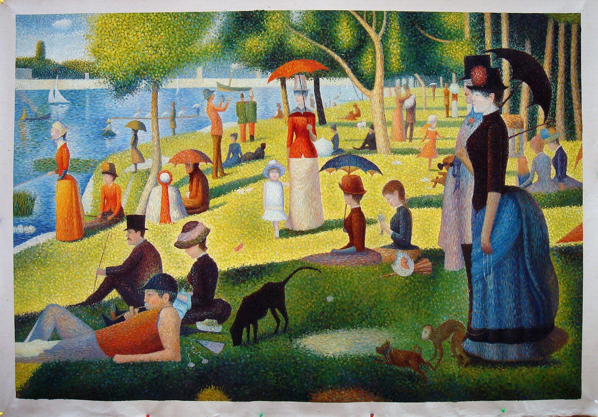 Georges Pierre Seurat Wallpapers Top Free Georges Pierre Seurat Backgrounds Wallpaperaccess