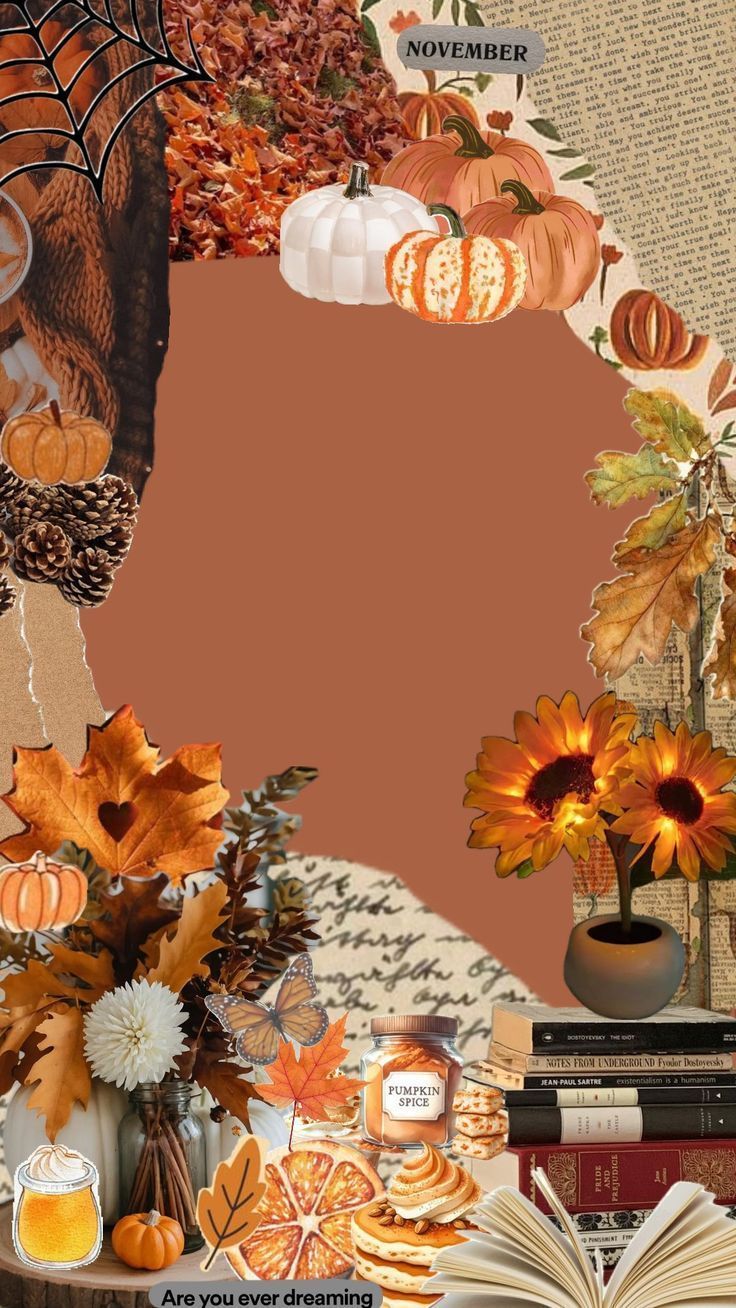736x1308 Cozy November Autumn Aesthetic Wallpaper for Phones
