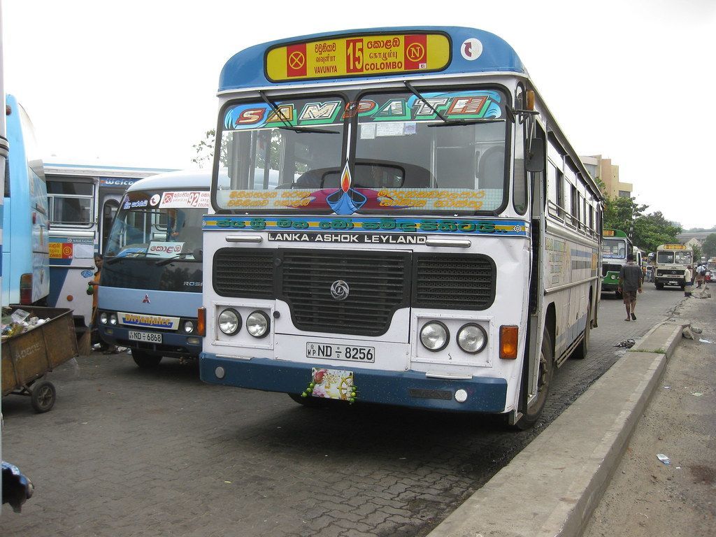 1024x768 Lanka Ashok Leyland. Nearest camera is one of the typical p