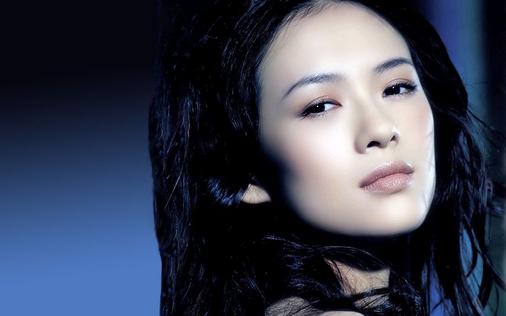 1920x1200 Zhang Ziyi HD Celebrity Elegance Wallpaper