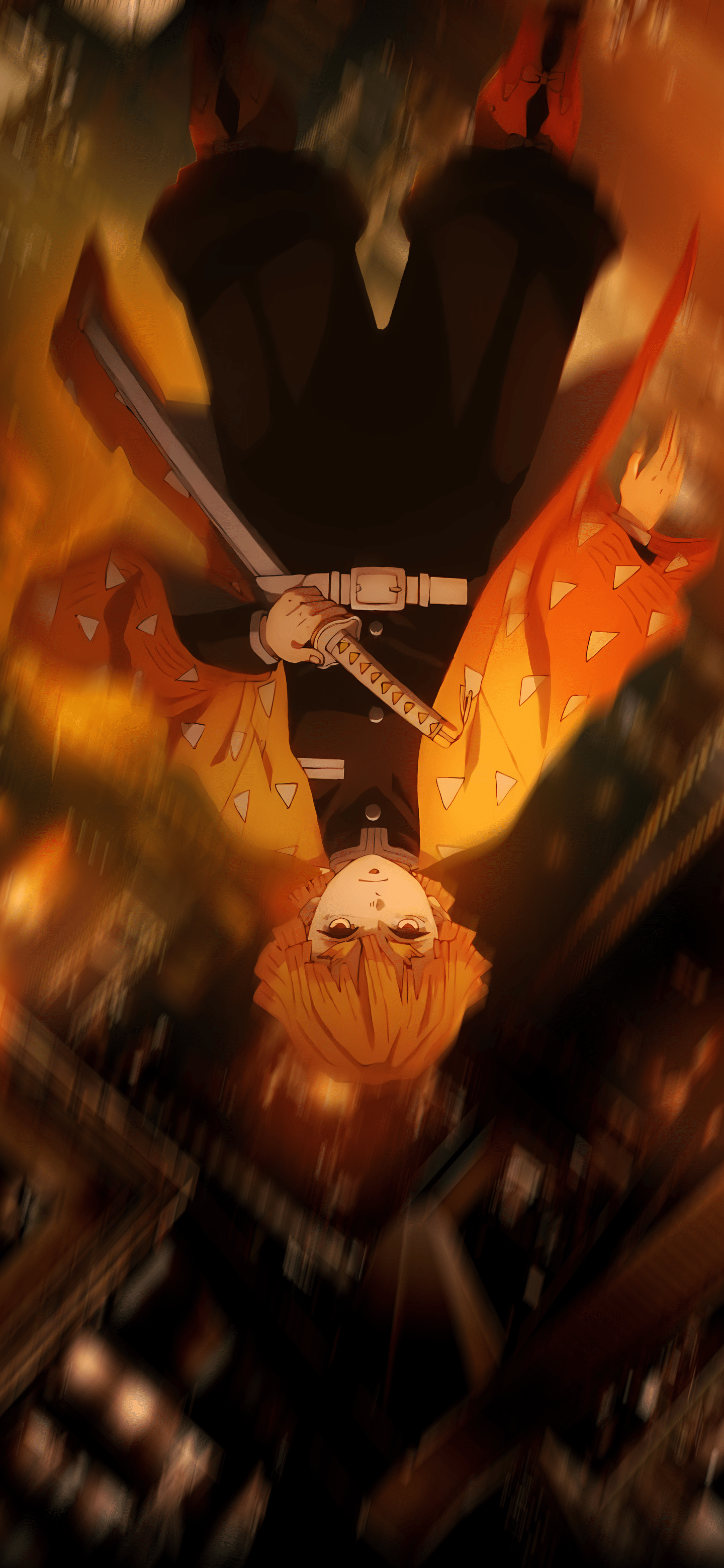 1440x3120 Demon Slayer (Kimetsu no Yaiba) Fall Infinity Castle