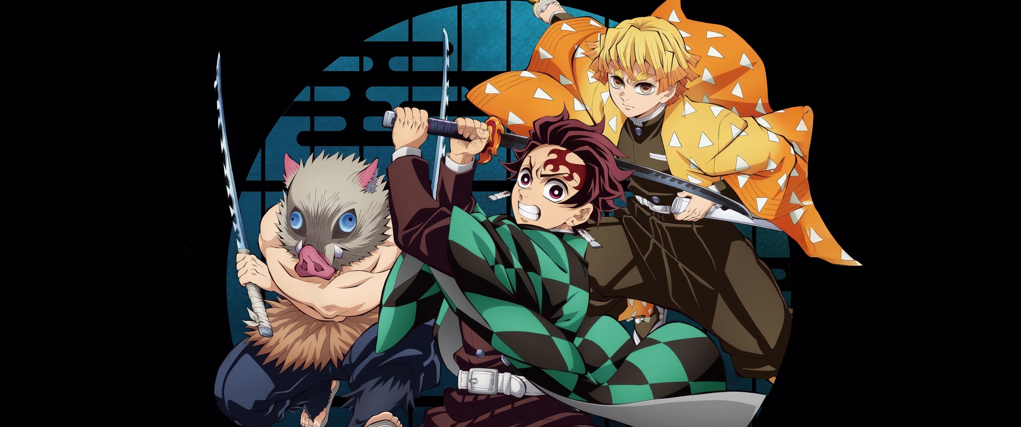 3440x1440 Demon Slayer: Kimetsu No Yaiba Infinity Castle Wallpaper 4K, Anime movie, 5K
