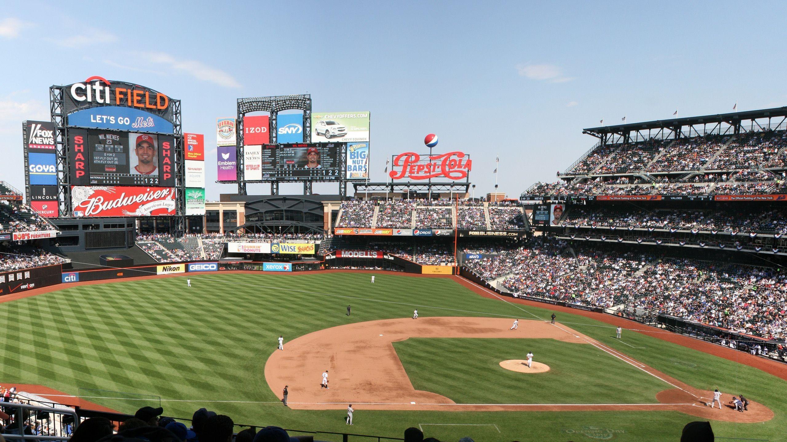 2560x1440 New York Mets Citi Field Wallpaper