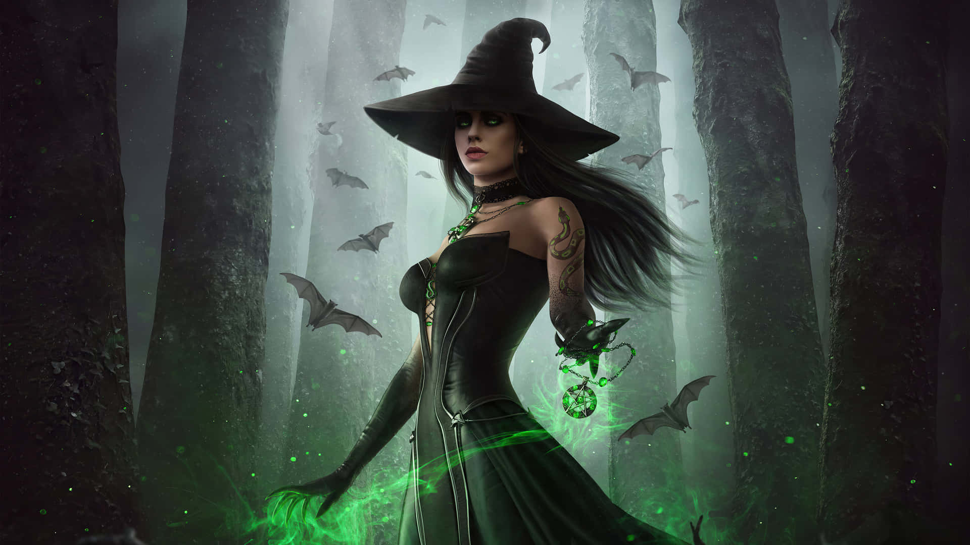 1920x1080 Download Decorate Your Home With a Magical Witch
