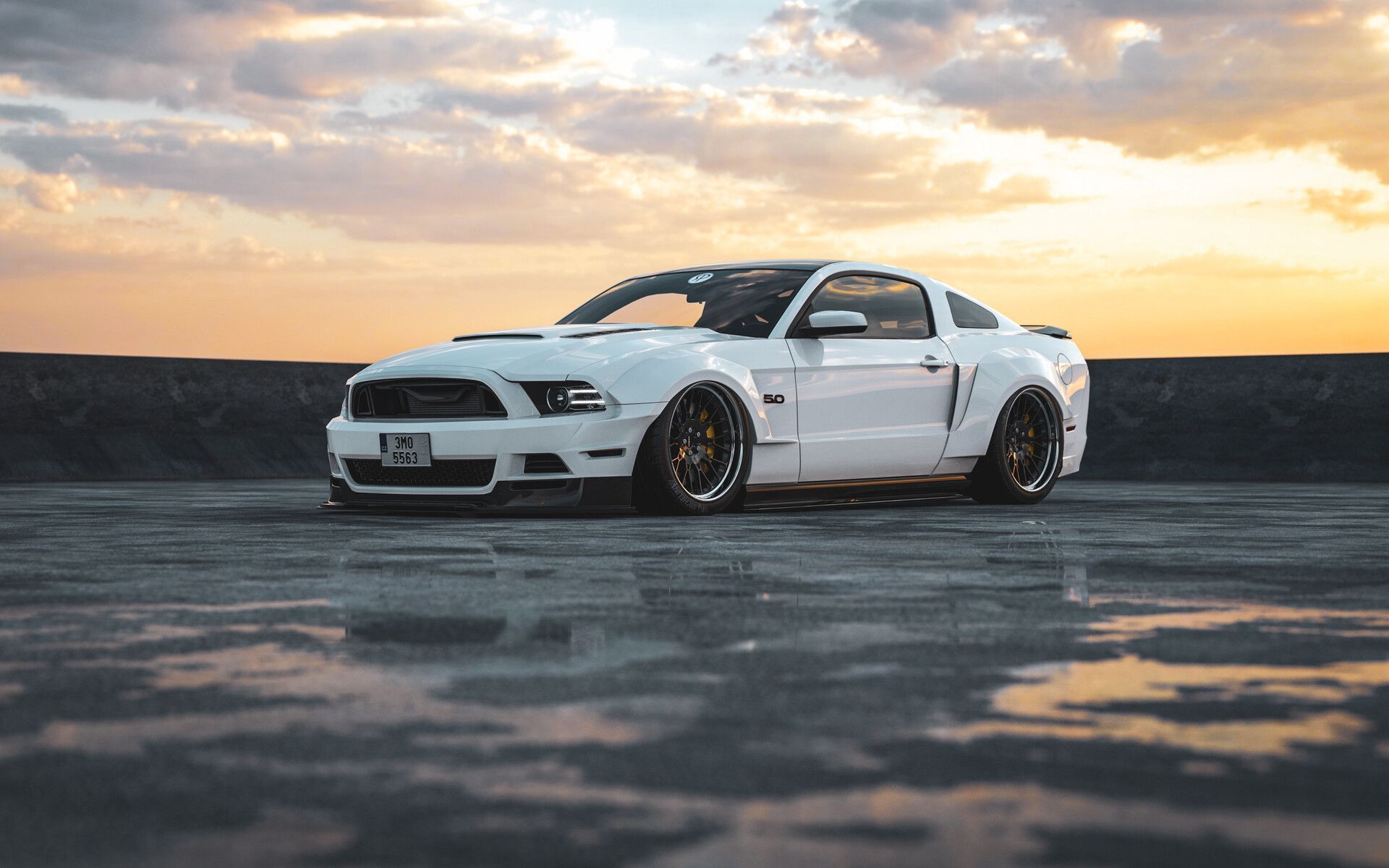 1920x1200 Ford Mustang GT S197 By NaZZLBNY
