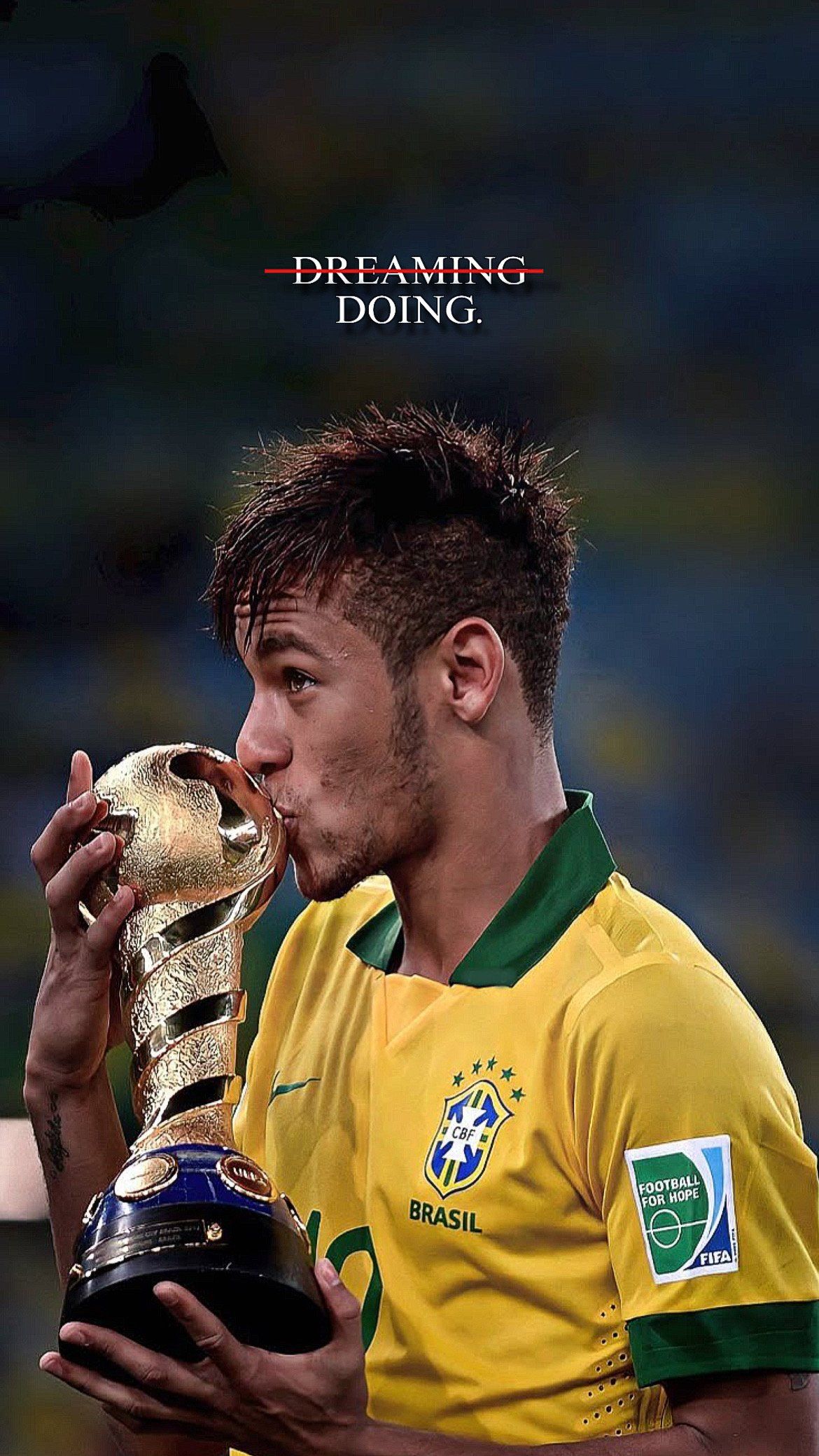 1170x2079 Brazil National Football Team Wallpaper for Mobile 4K