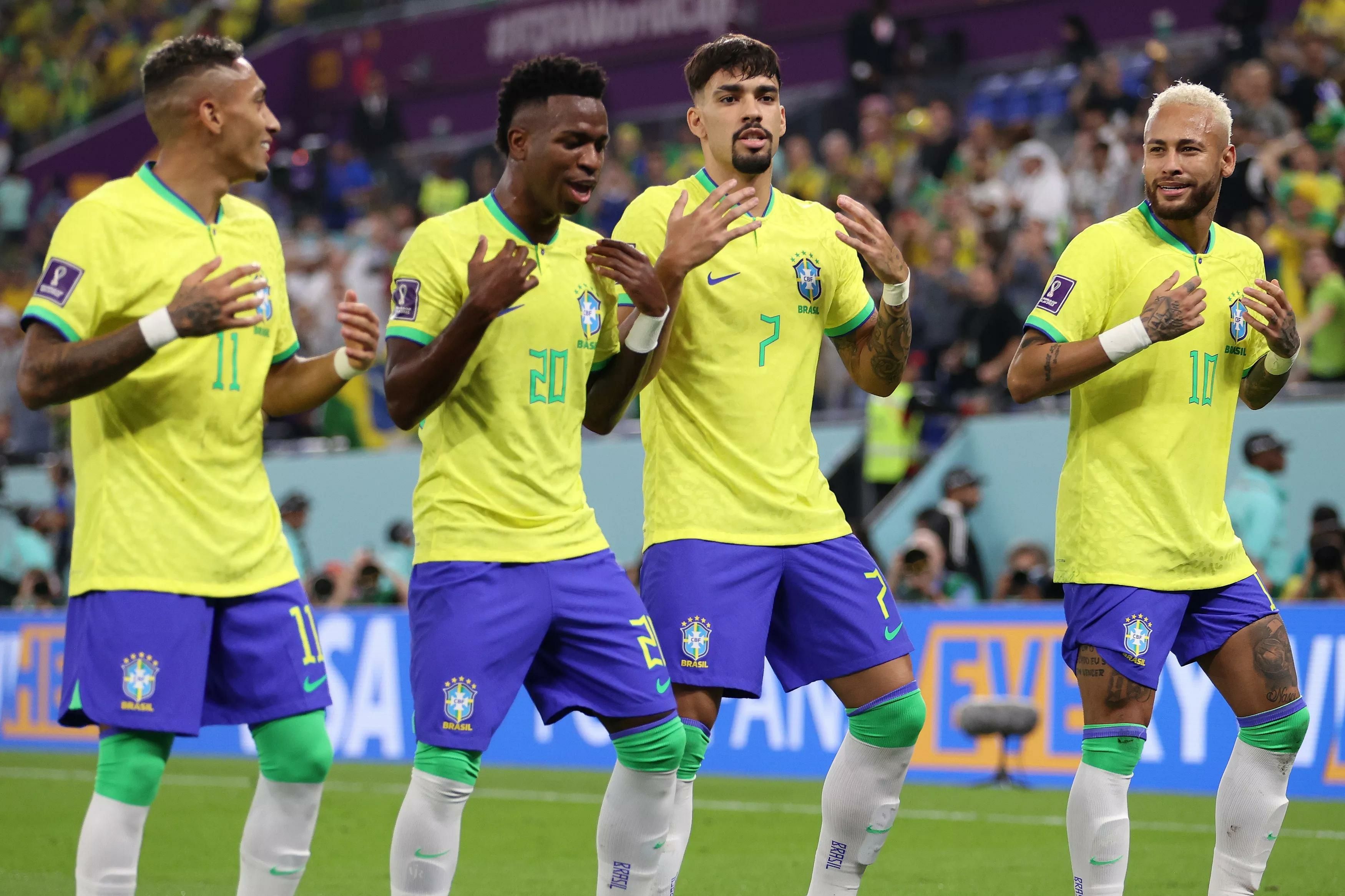 3500x2333 Brazil Football Player Dance FIFA 2022 World Cup Wallpaper, HD Sports 4K Wallpaper, Image and Background