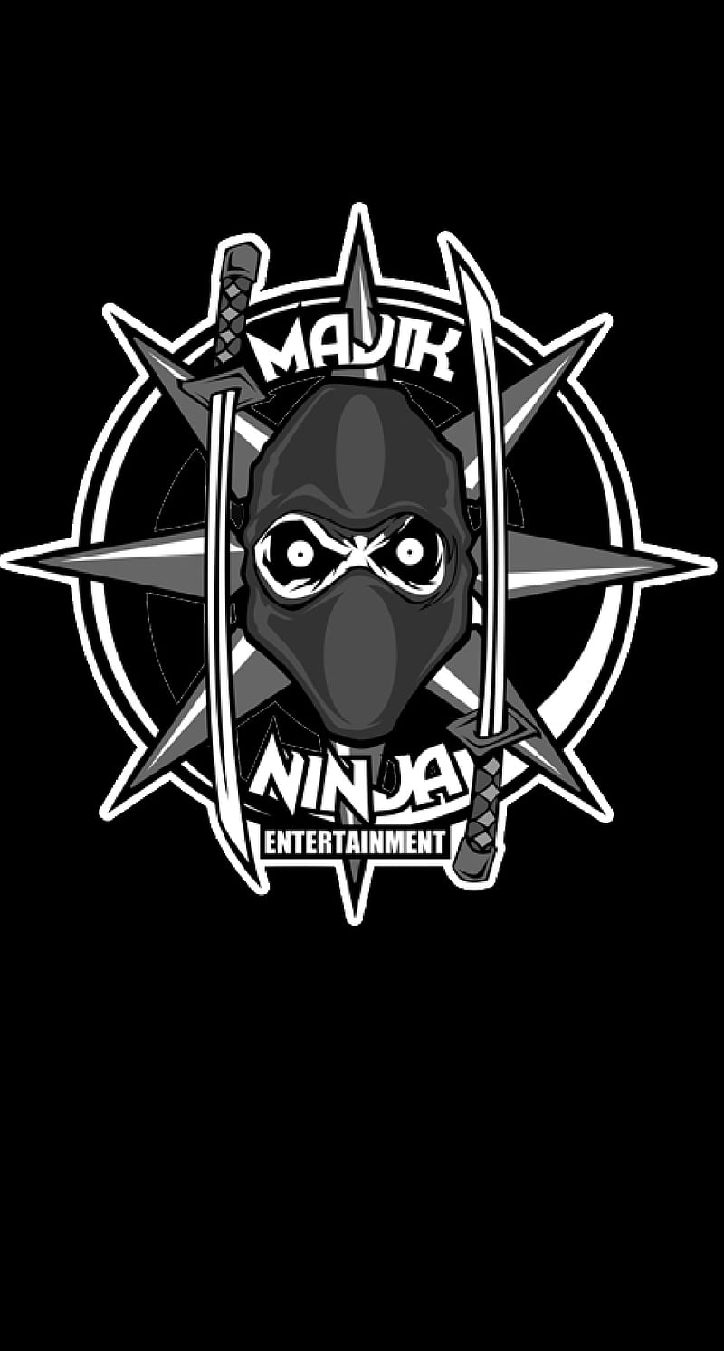 800x1493 Majik ninja logo, madrox, majik ninja, monoxide, twiztid, HD phone wallpaper