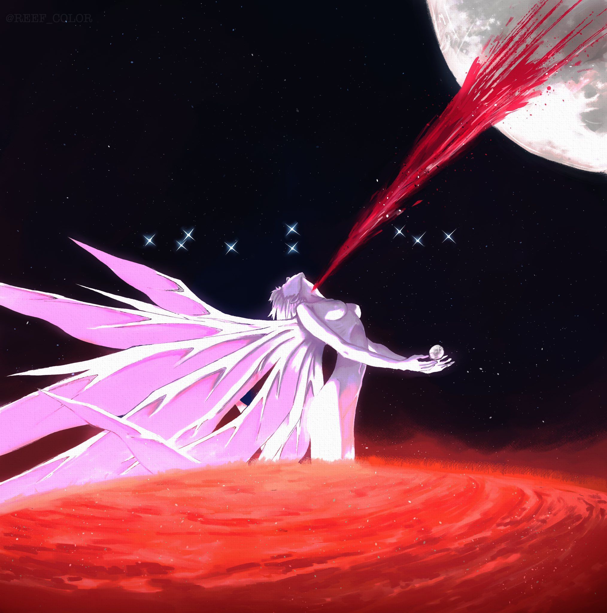 2028x2048 Reef (Comms Open) on X: The End of Evangelion. #nge #evangelion #neongenesisevangelion / X