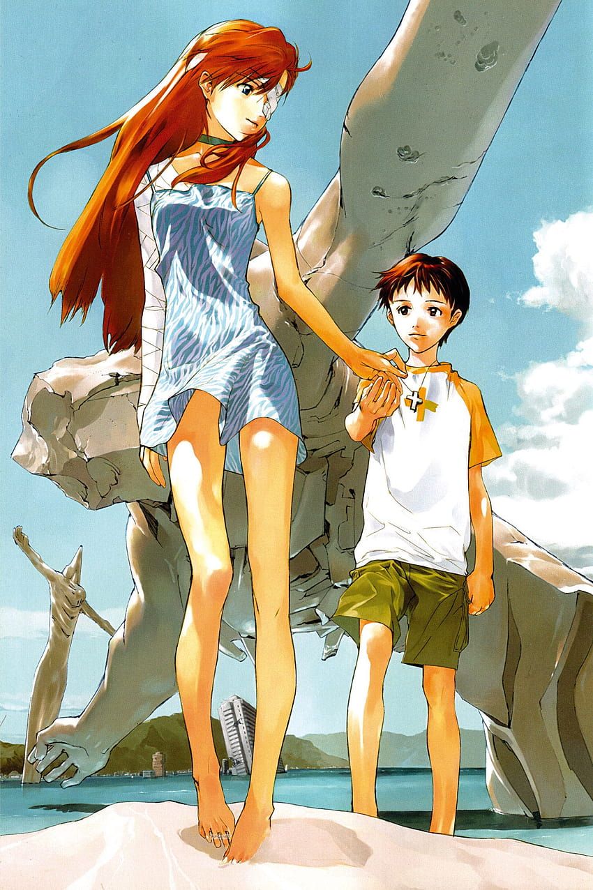 850x1276 Boy eyes cross neon genesis evangelion eyepatch asuka langley soryu 1334x2003