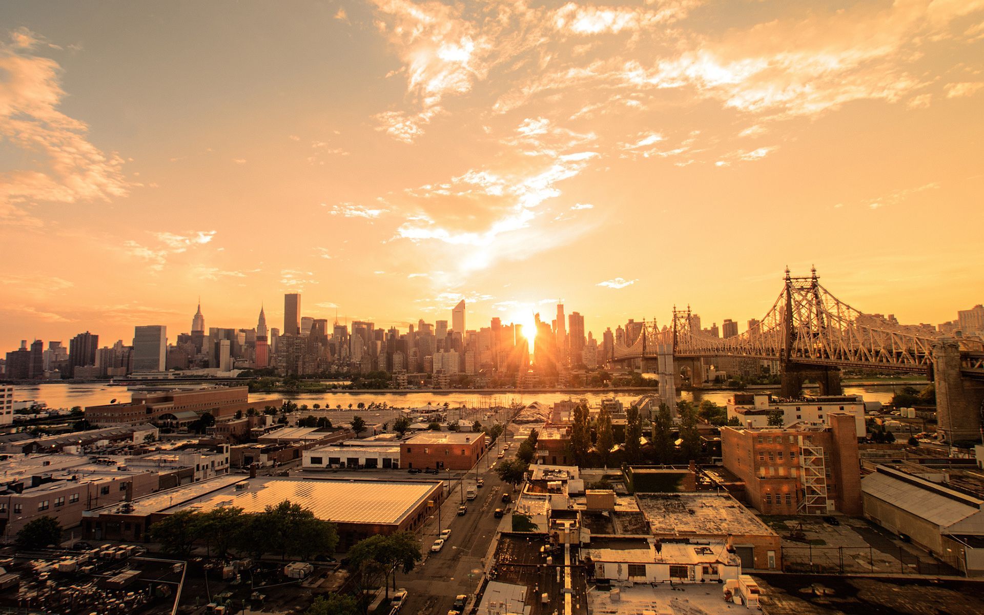 1920x1200 Queens New York Wallpaper