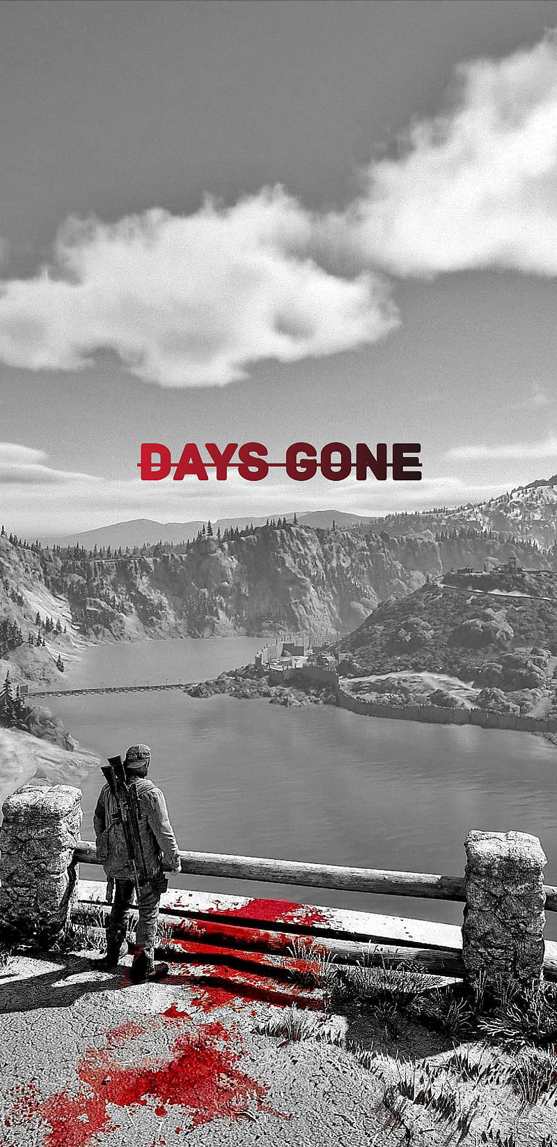 800x1645 Days gone, games blood, HD phone wallpaper
