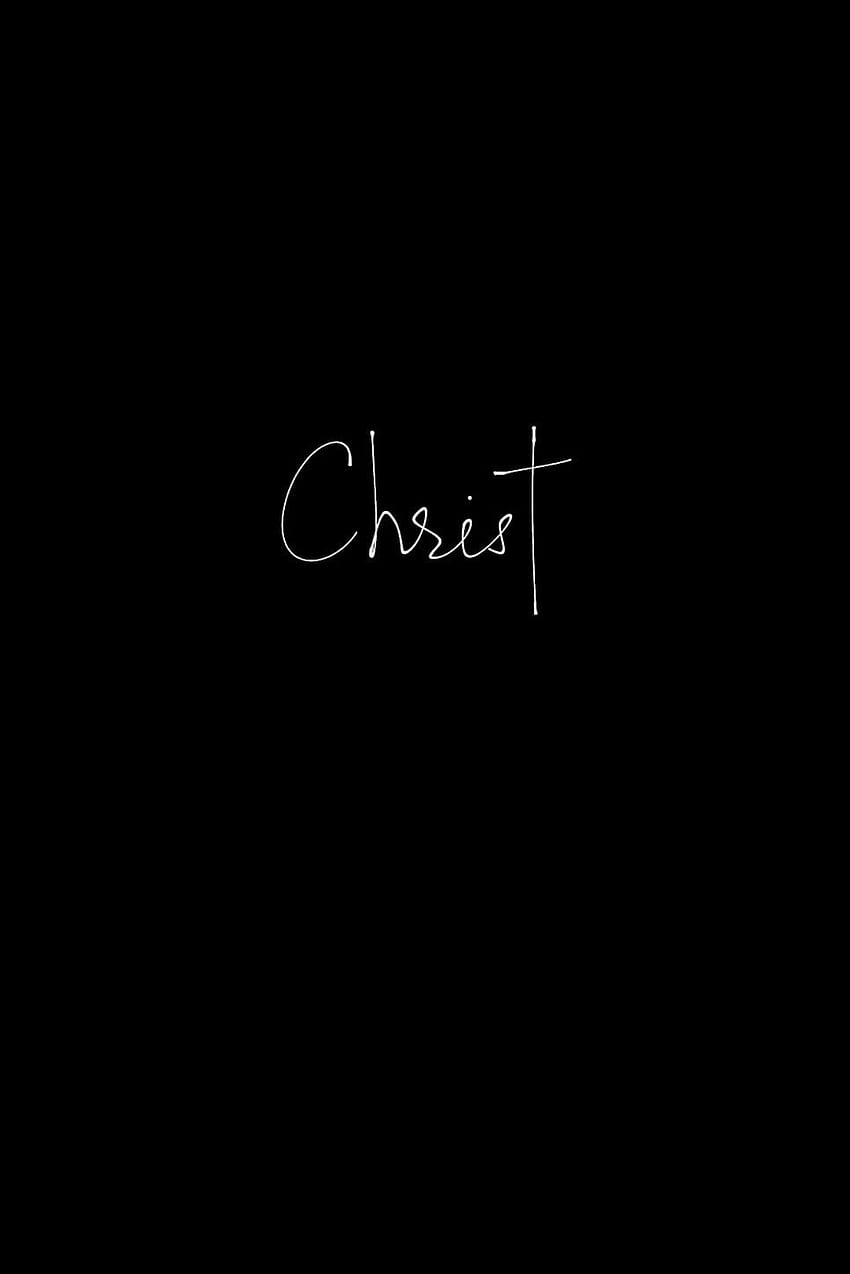 850x1274 Black, Black Christian HD phone wallpaper