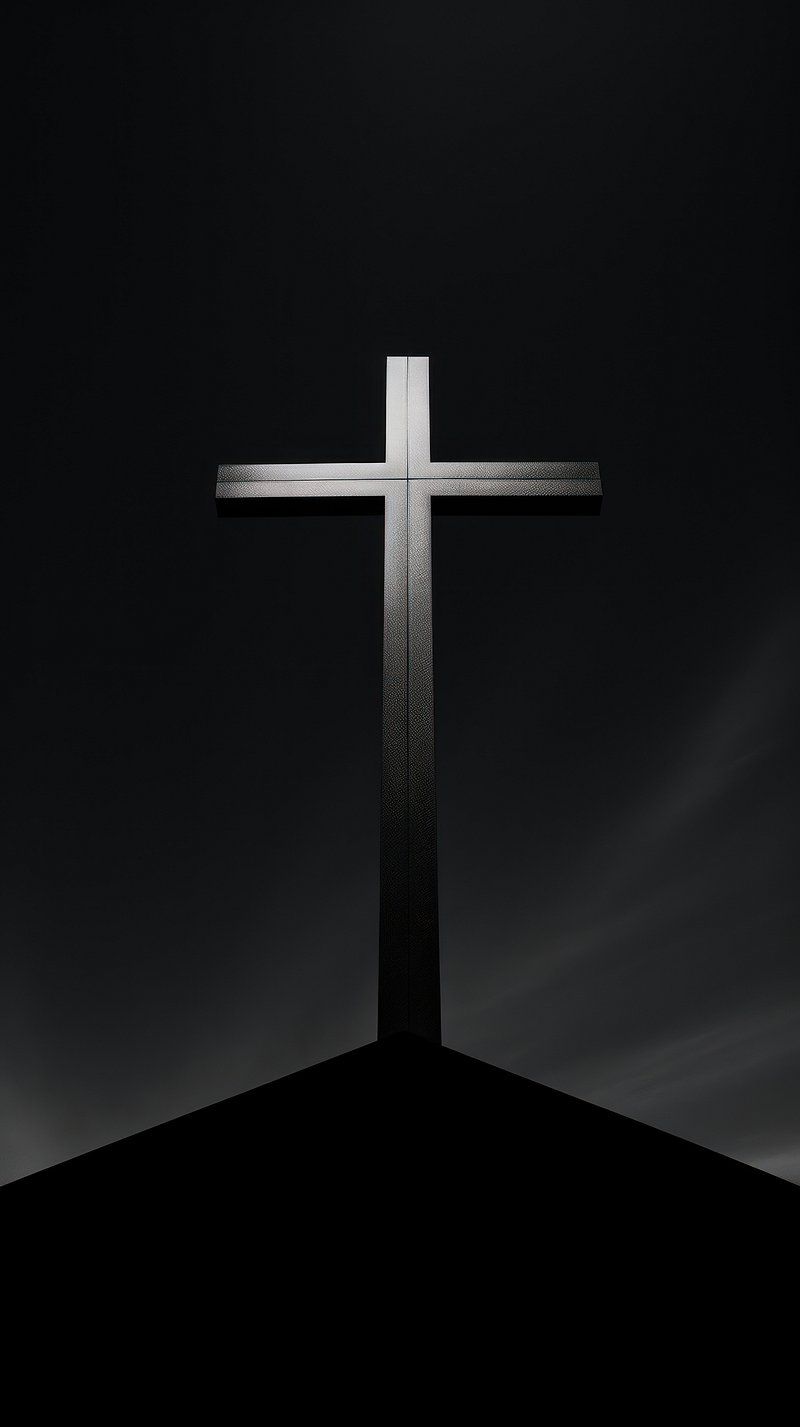 800x1427 Black Wallpaper Jesus Image Wallpaper