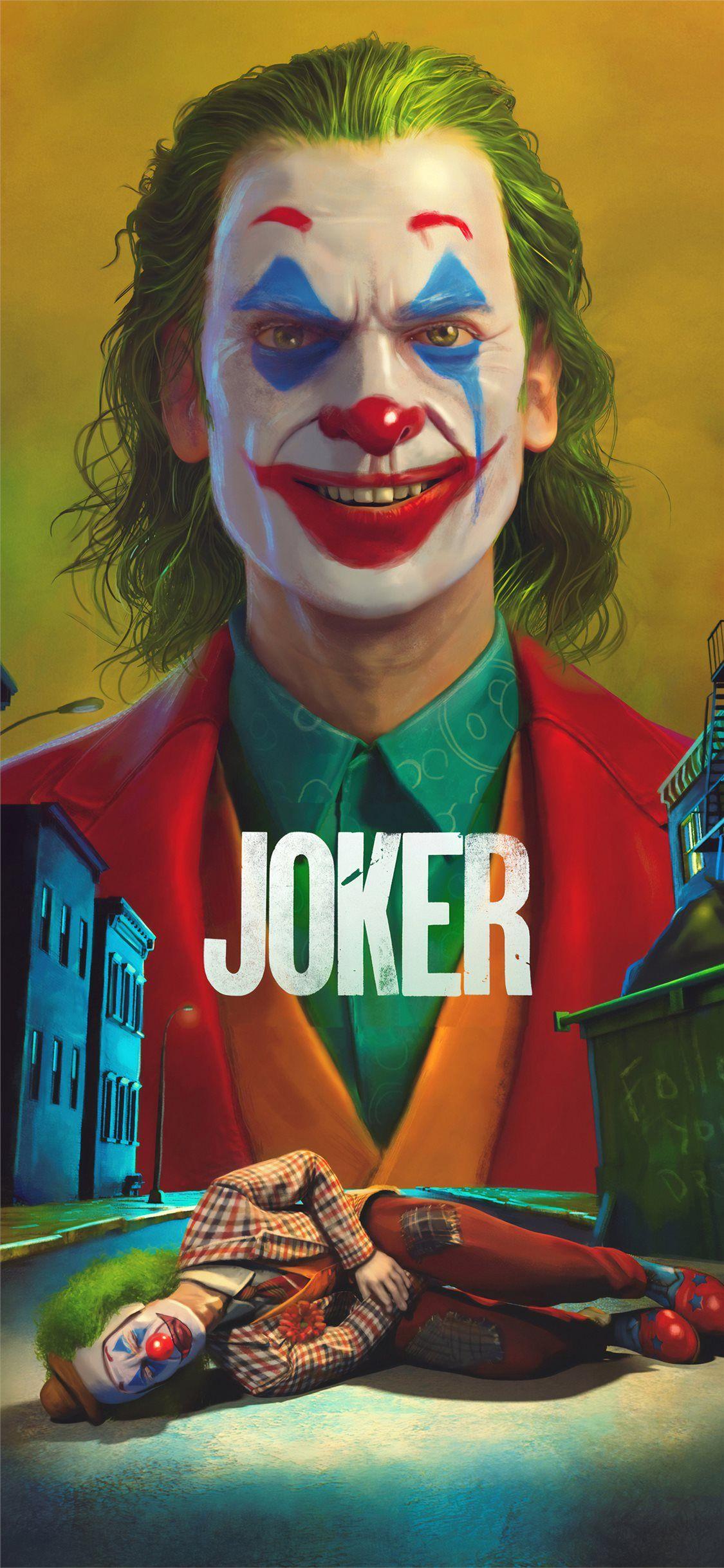 1125x2436 joker movie4k art iPhone X Wallpaper Free Download