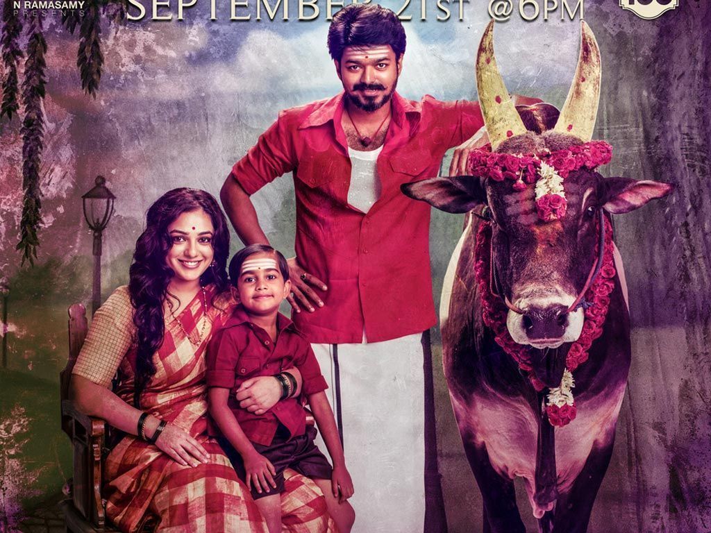 1024x768 Subah Vijay, Mersal Movie, actor, thalapathy, south indian, HD phone wallpaper
