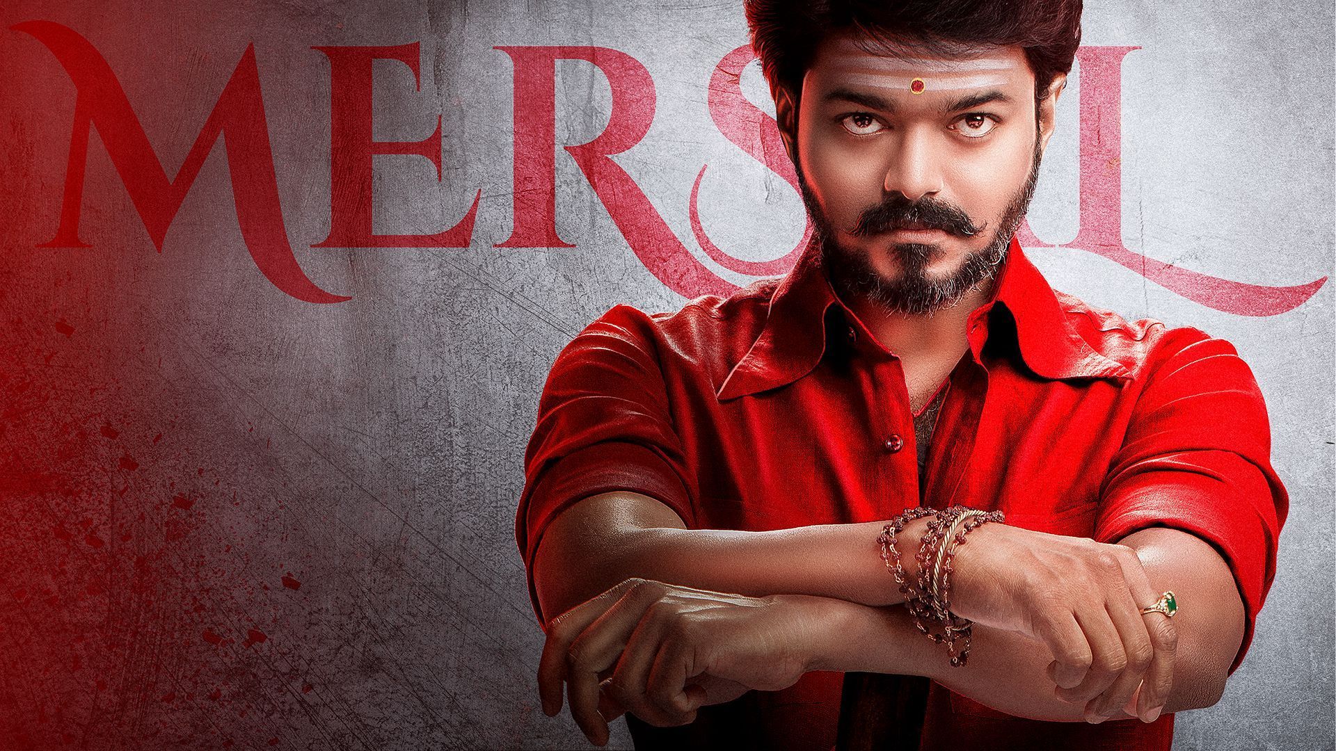 1920x1080 Vijay Mersal HD Desktop Wallpaper 27088