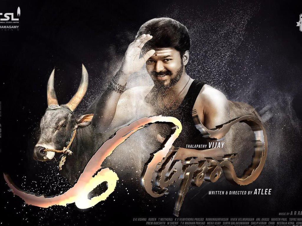 1024x768 Mersal wallpaper