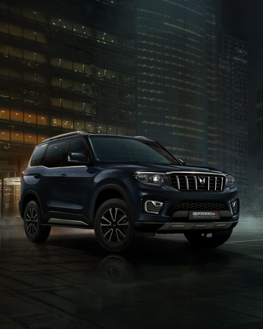 1080x1350 MotorOctane On X: Mahindra Launches New Scorpio N Z8 Select Variant With The New Midnight Black Colour Pricing Start From Rs 16.99 Lakh (ex Showroom) Like The New Colour Option? / X