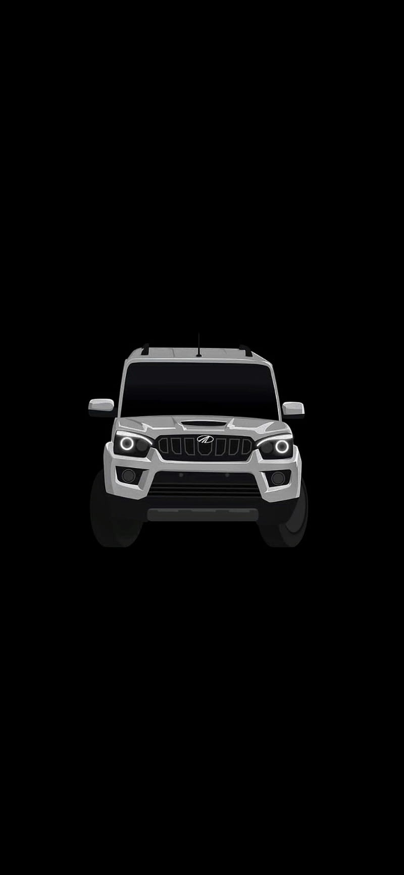 800x1733 HD white scorpio wallpaper