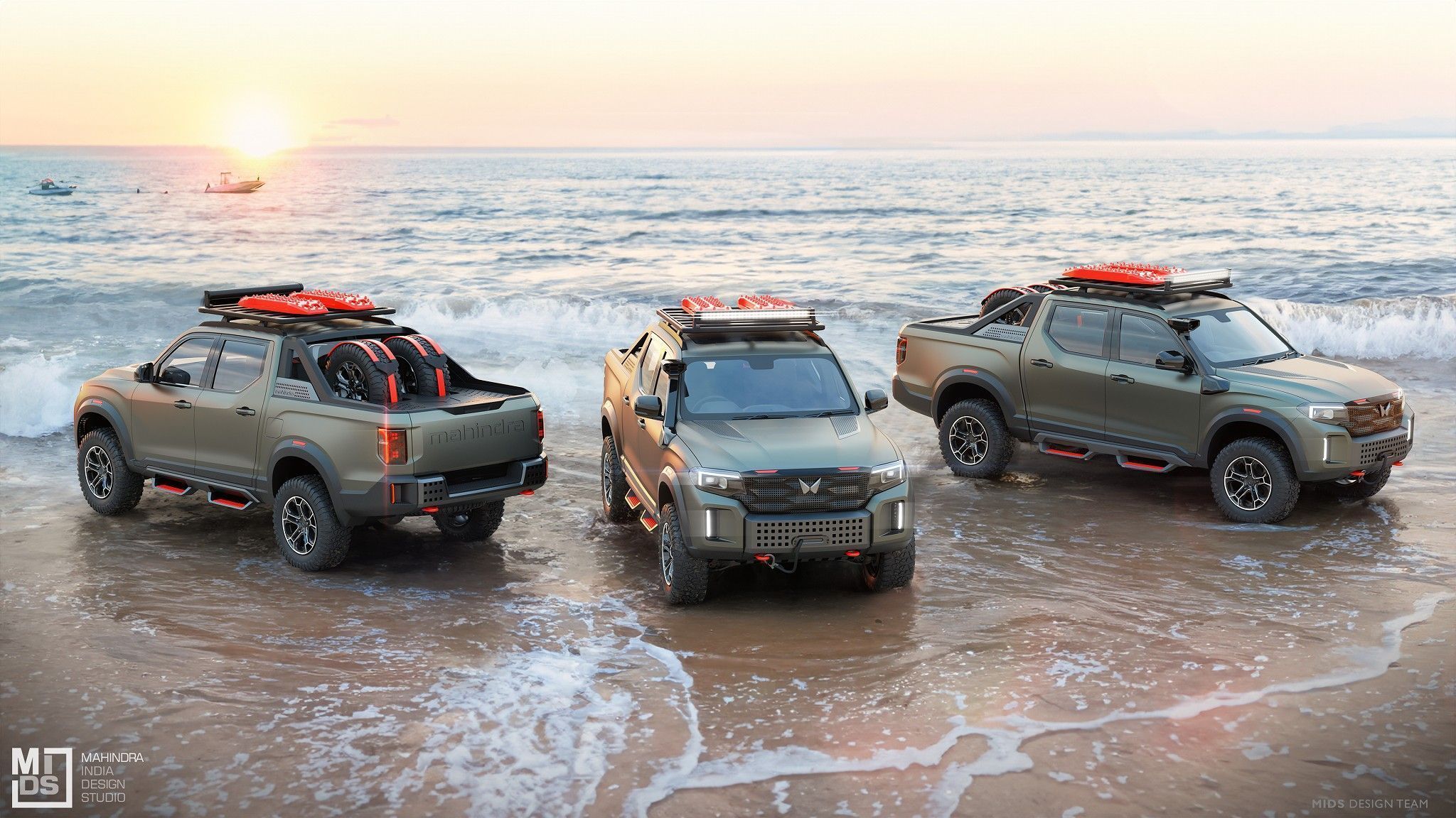 2048x1152 Mahindra Showcases The Global Pik Up Concept Based On Scorpio N