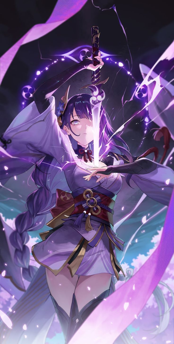 736x1451 Raiden Shogun Genshin Impact