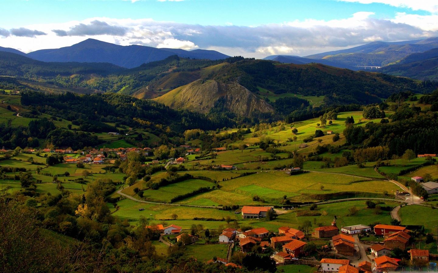 1440x900 Anievas Cantabria Spain MacBook Air Wallpaper Download