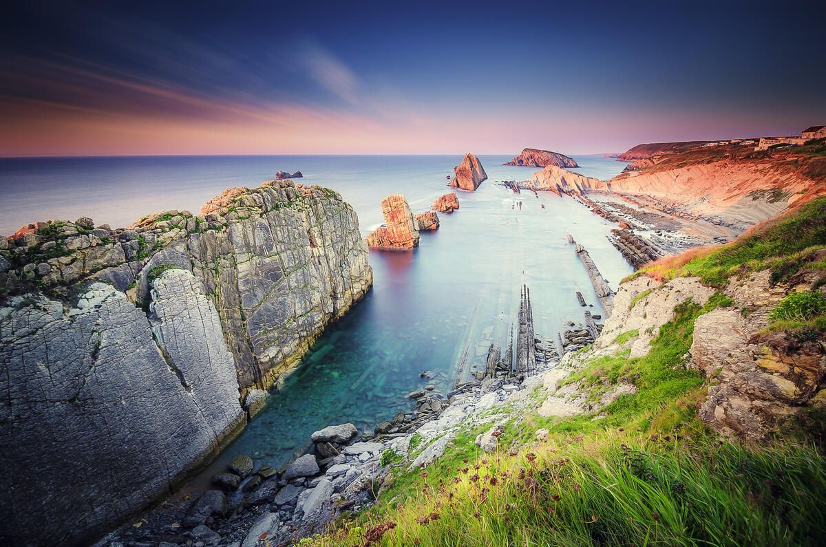 1200x795 Wallpaper Costa de Cantabria sea Cantabria from photomonstr image and screensavers