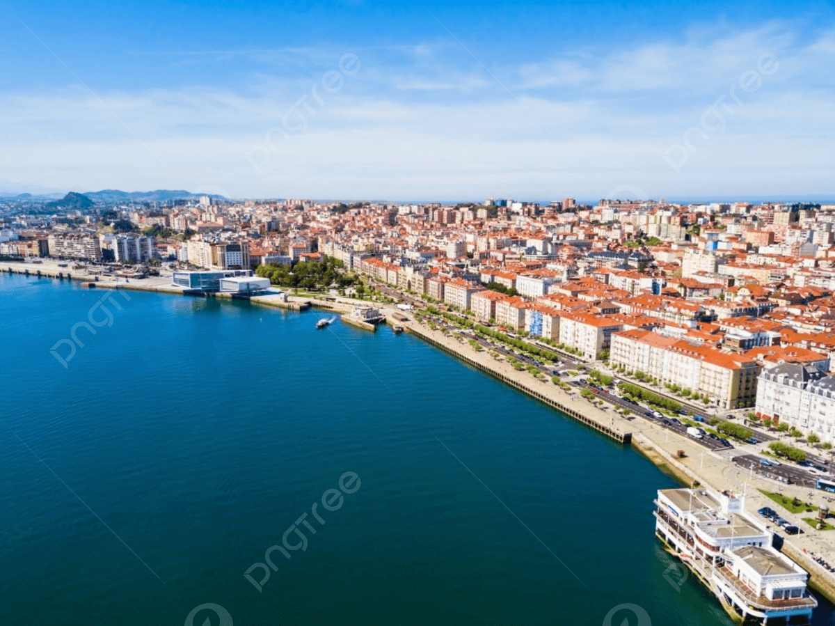 1200x899 Santander City Aerial Panoramic View Santander Is The Capital Of The Cantabria Region In Spain Photo Background And Picture For Free Download