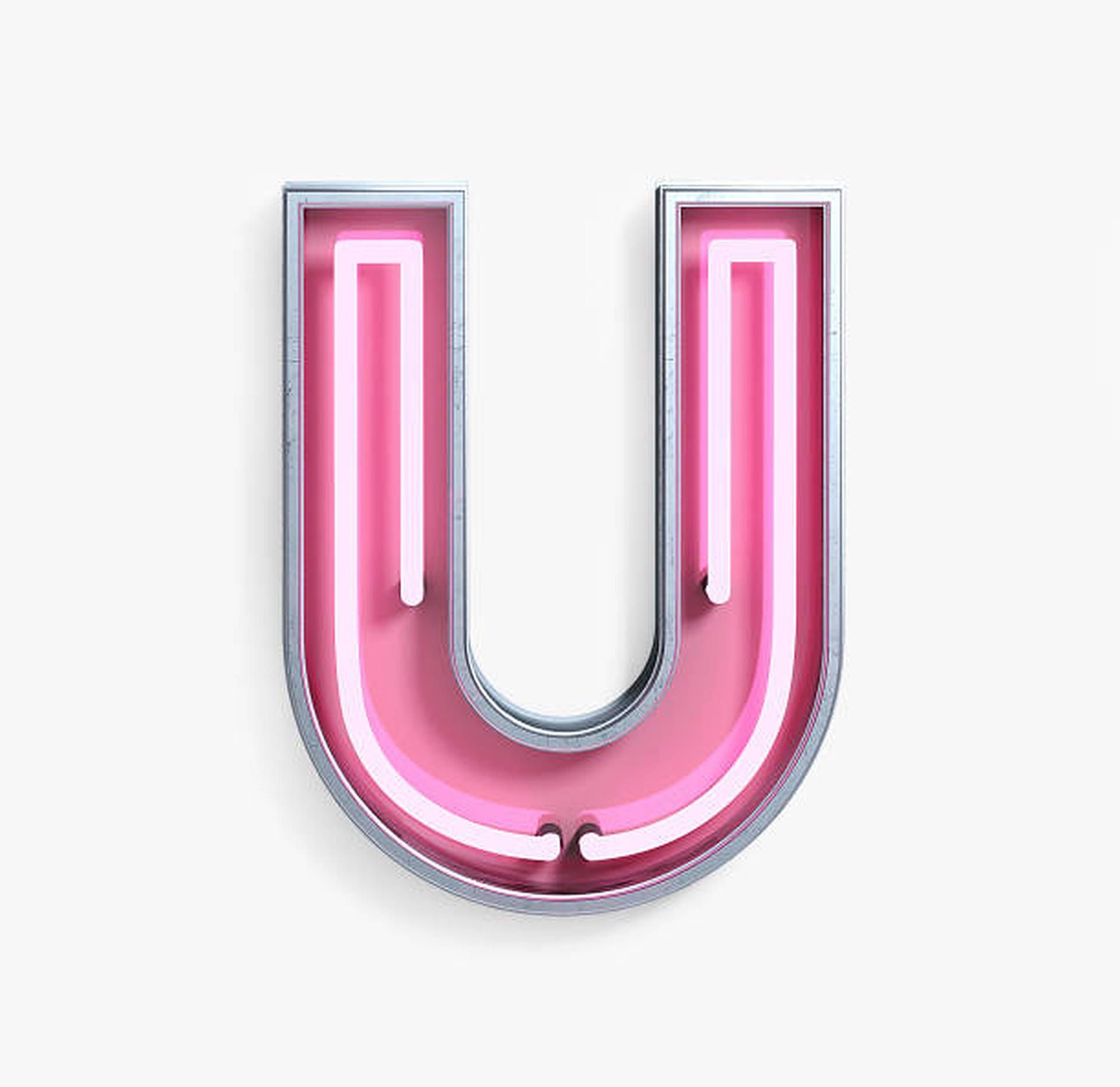 1920x1864 Letter U Wallpaper
